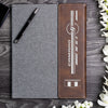 Camaro Engraved Leather Portfolio