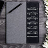 Mustang Silhouette Collection Engraved Leather Portfolio