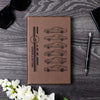 Mustang Silhouette Collection Laser Engraved Leather Journal