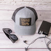 Miata MX-5 Leather Patch Mesh Back Snapback Hat