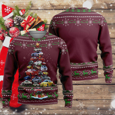 Lancer Evo Christmas Sweater
