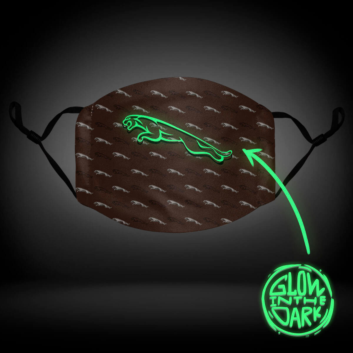 Jaguar Luminous 3D Face Mask