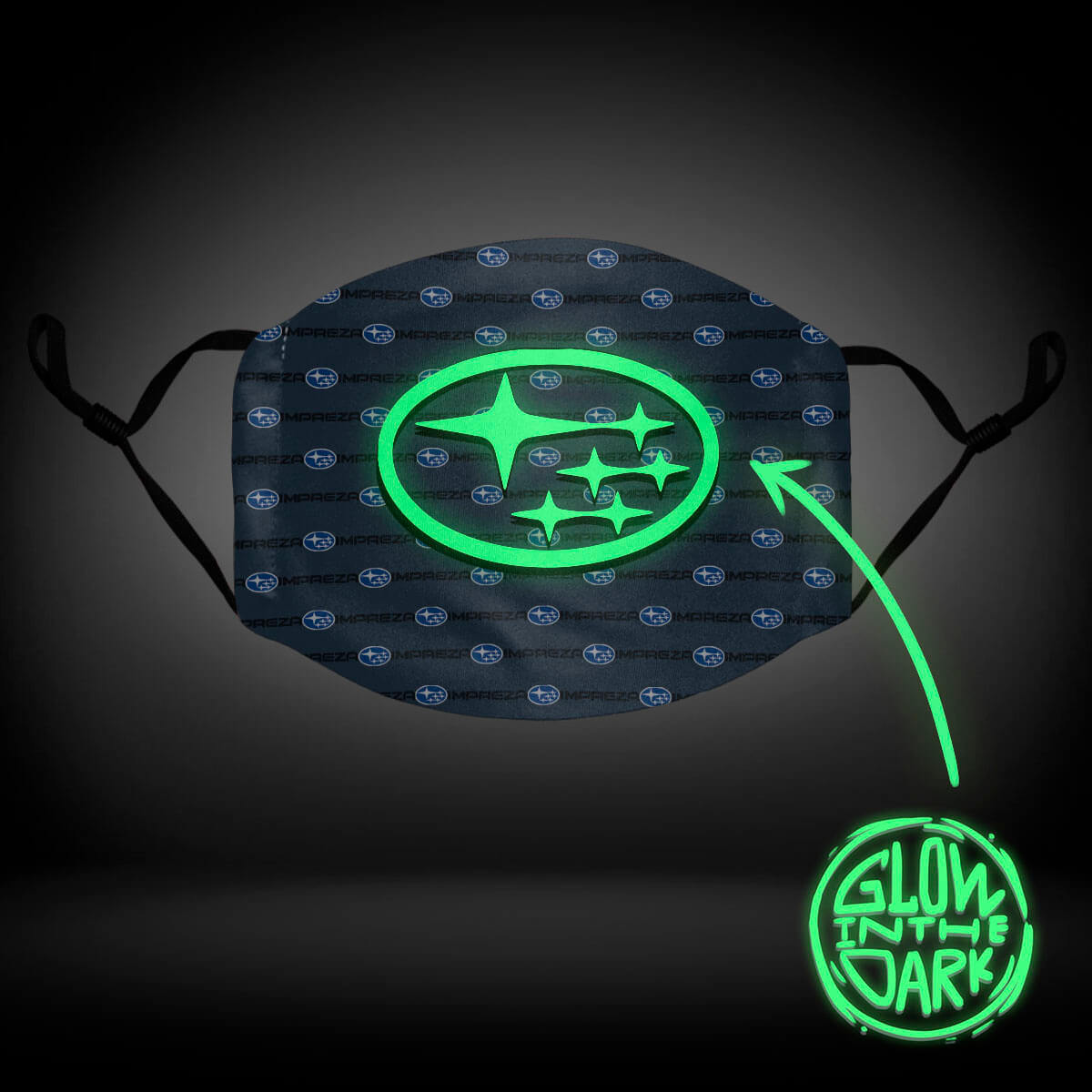 Impreza Luminous 3D Face Mask