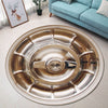 CV Steering Wheel Collection Round Rug