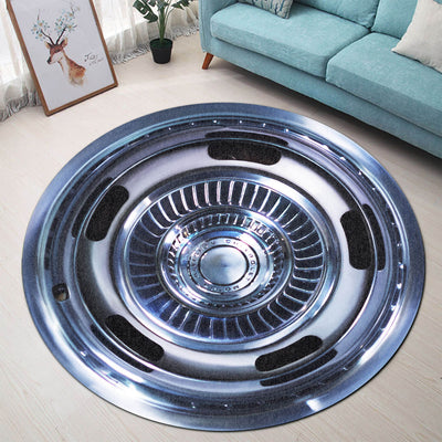 CV Steering Wheel Collection Round Rug