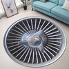 CV Steering Wheel Collection Round Rug