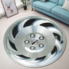 CV Steering Wheel Collection Round Rug