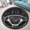 CV Steering Wheel Collection Round Rug