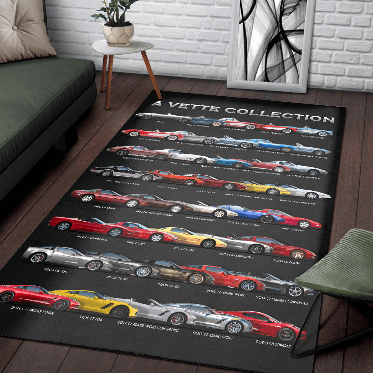 CV Collection All Floors Premium Art Rug