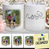 Personalized Running Couple Mug