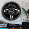 Mustang Wheels Wall Clock
