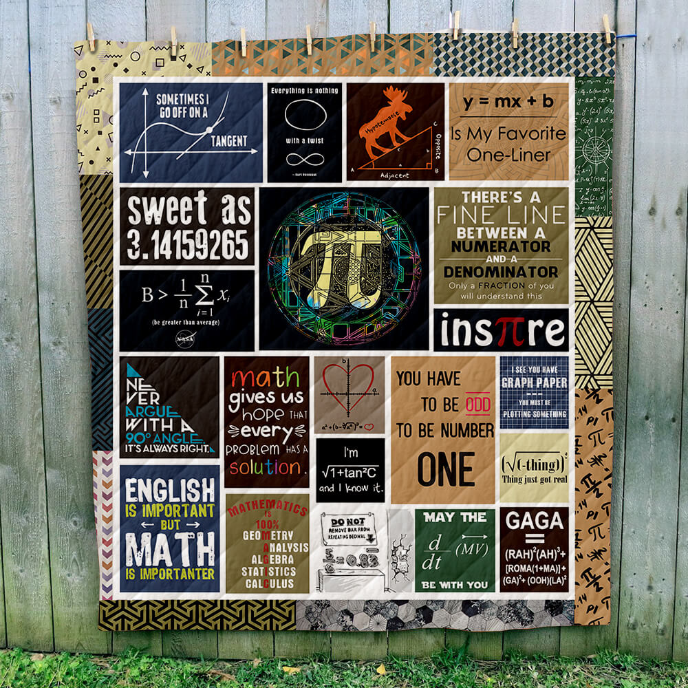 Math Art Quilt - TrendySweety