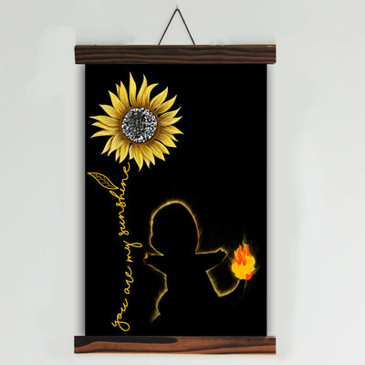 You Are My Sunshine Canvas Wall Art (no.1)