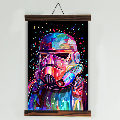 SW Multi-color Canvas Wall Art