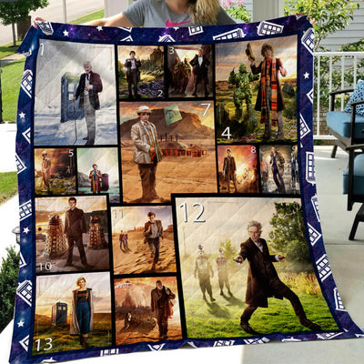Doctor Who Scenery Collection Art Quilt