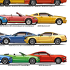 All Stang Models Canvas Prints
