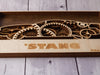 Mustang Steampunk Multi-layer Wood Art