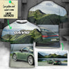 Personalized Car 3D Art All Over Print T-shirt