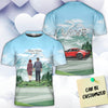 Personalized CV Couple 3D Art All Over Print T-shirt