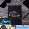 Personalized Car Enthusiasts Laser Engraved Leather Journal