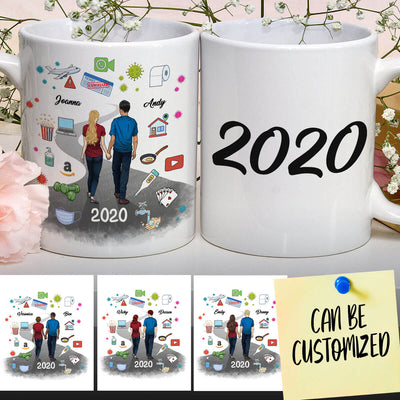 Personalized 2020 Couple Mug