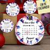 Personalized Dancing Special Date Couple Ornament
