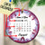 Personalized Mountain Biking Special Date Couple Ornament