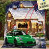 Personalized Christmas Quilt - 911 Enthusiast  Family Christmas Night