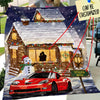 Personalized Christmas Quilt - CV Enthusiast  Family Christmas Night