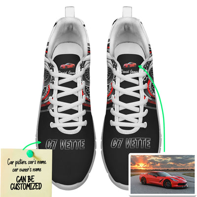 Personalized Car Racing Series Sneakers V2