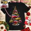 Personalized Christmas T-shirt - A Christmas Tree From Your Cars