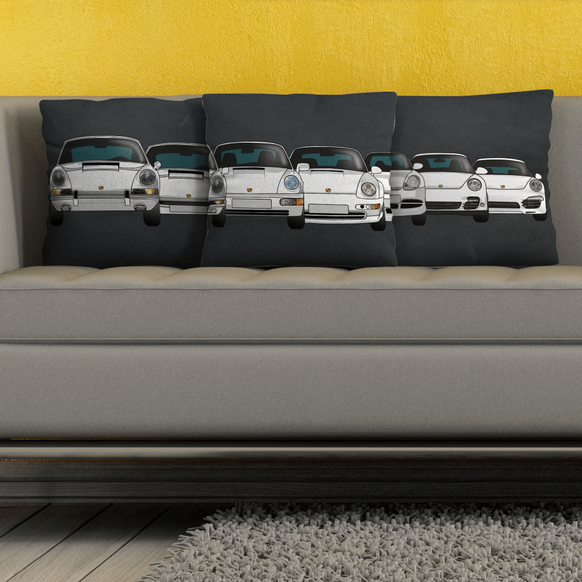 911 Evolution Cushion Pillow Set