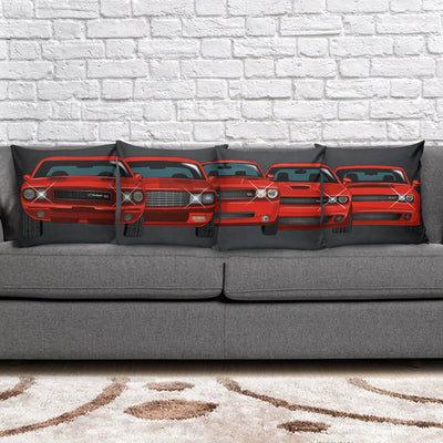 Challenger Evolution Cushion Pillow Set