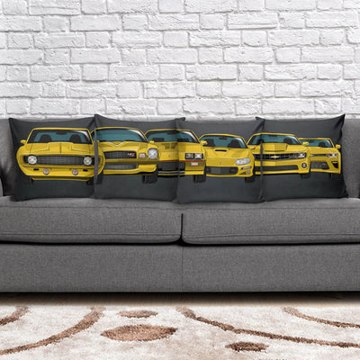 Camaro Evolution Cushion Pillow Set