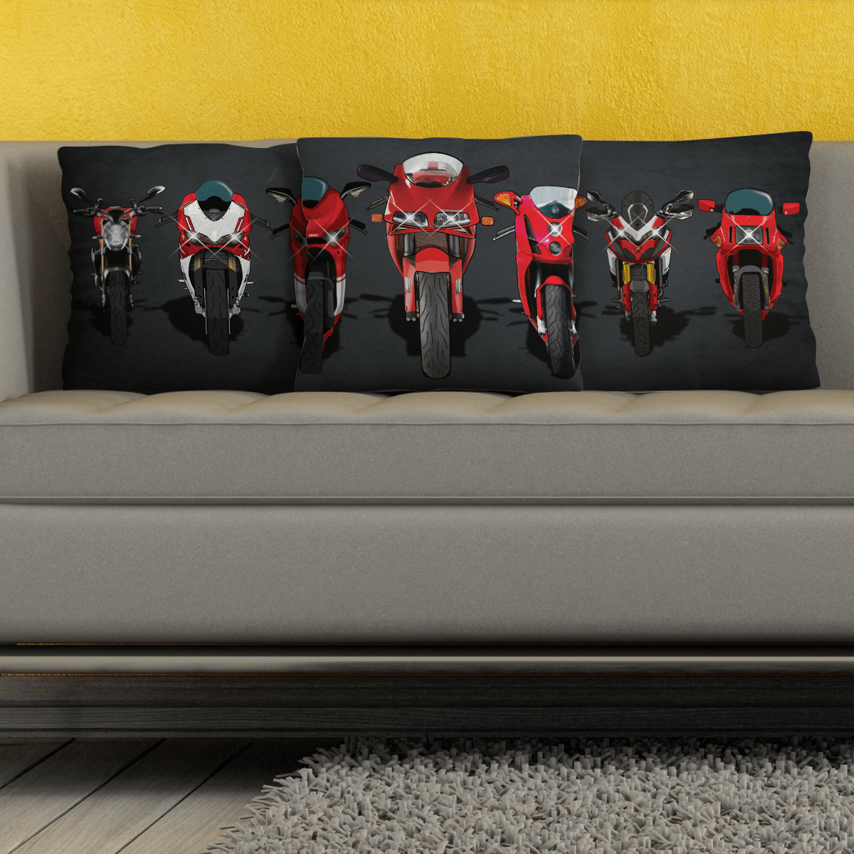 Ducati Evolution Cushion Pillow Set