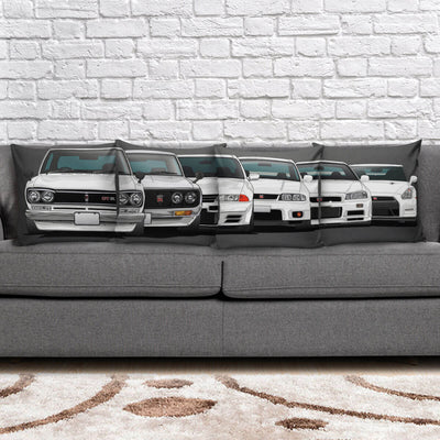 Skyline GTR Evolution Cushion Pillow Set