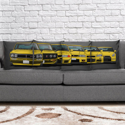 Skyline GTR Evolution Cushion Pillow Set