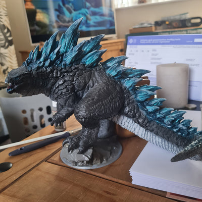 Godzilla 2014-2021 Figurine - 3D Printed Godzilla Model - GZ3DPA1