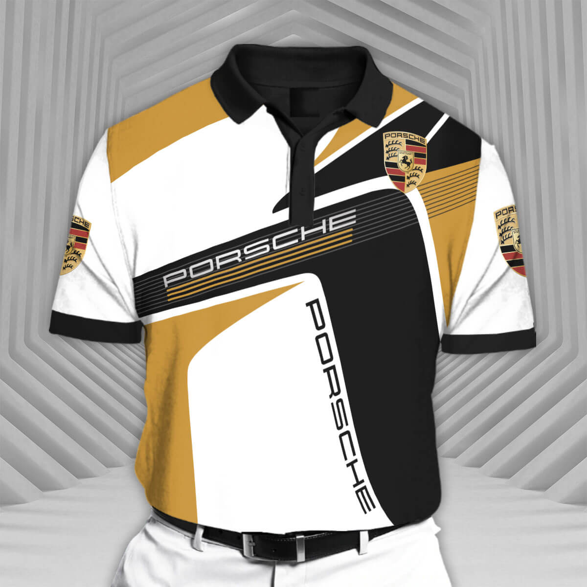 911-RCV2 Racing Series Short Sleeve Polo T-Shirt