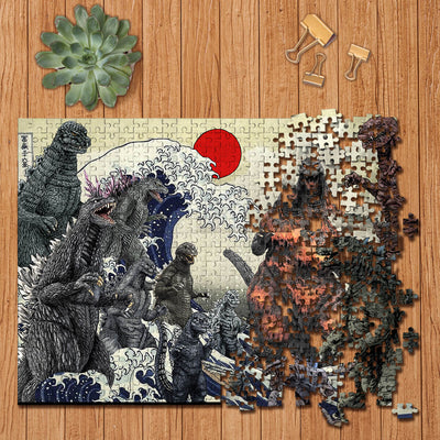 Godzilla Collection Jigsaw Puzzles