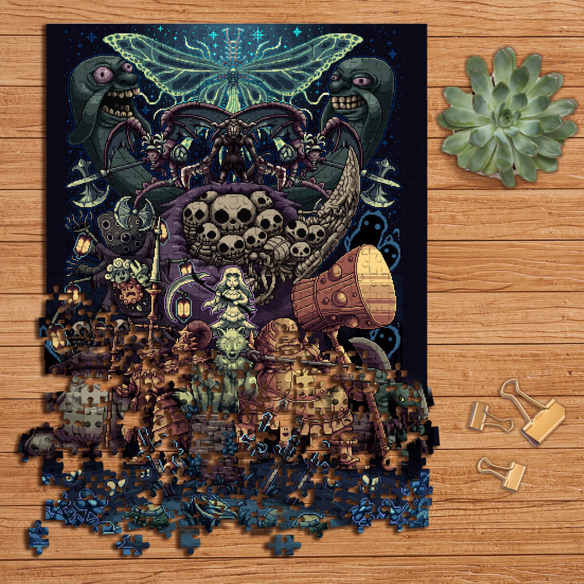 DS Pixel Art Jigsaw Puzzles 1