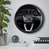 Audi Steering Wheel Wall Clock
