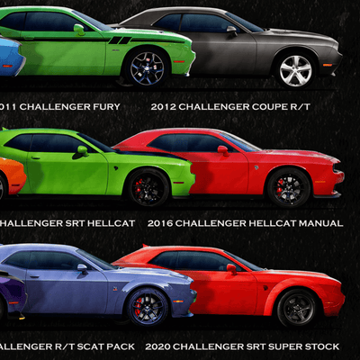 Sideview Challenger Collection Art Quilt
