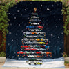911 Christmas Quilt - Christmas Tree From All 911s