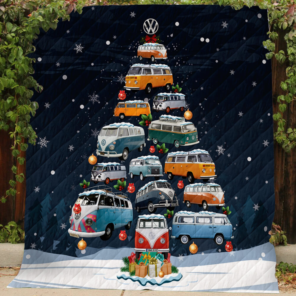 Kombi Xmas Tree Art Quilt