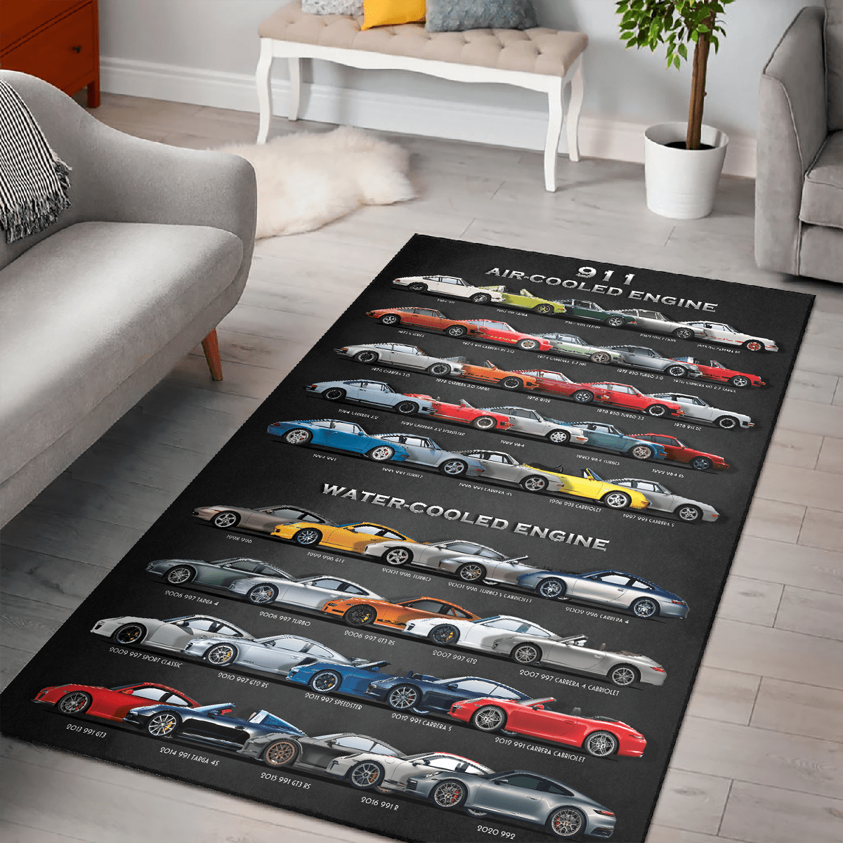 911 Collection All Floors Premium Art Rug