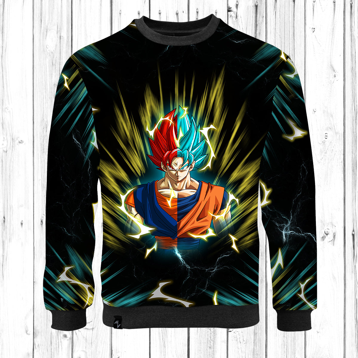 Goku Super Saiyan God-Blue Sweatshirt