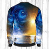 Moon and Sun Yin Yang Art Sweatshirt