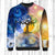 Moon and Sun Yin Yang Art Sweatshirt