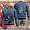 ST Ships Christmas Tree Wool Ugly Sweater